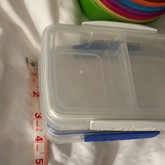 Make offer! IKEA Kalas Bowls Cup Set of 6 each;  2 Sistema covered containers - Picture 7 of 11